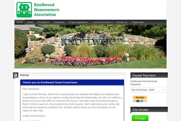 Site using Vertical scroll recent comments plugin