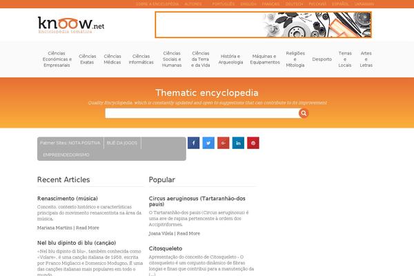 Site using Cresta Social Share Counter plugin