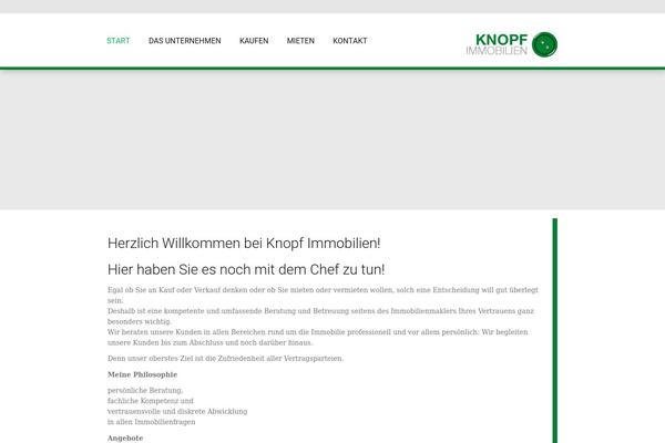 Wp Estate theme site design template sample