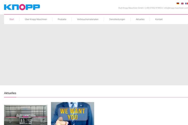 Site using Shortcode Menu plugin