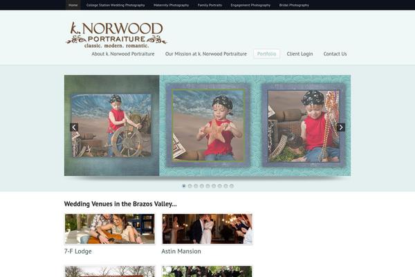 Simplicity theme site design template sample