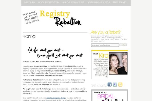 knotaregistry.com site used Summit