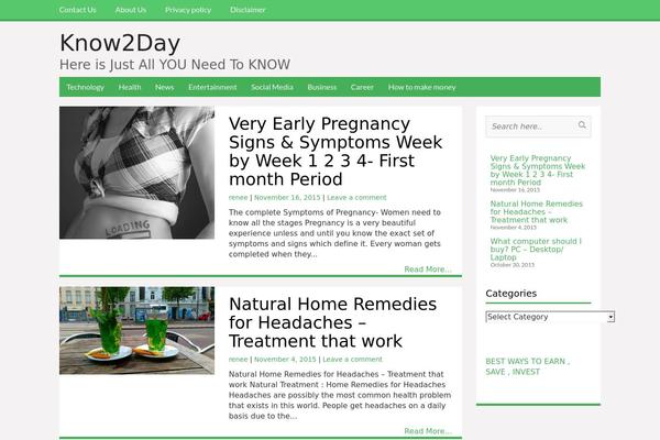 Soledad-child theme site design template sample