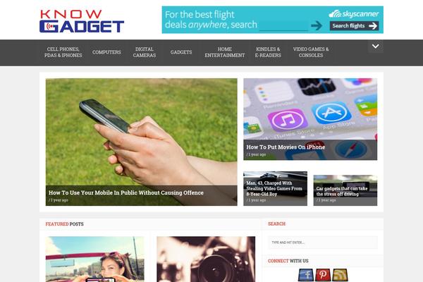 Scopemag theme site design template sample