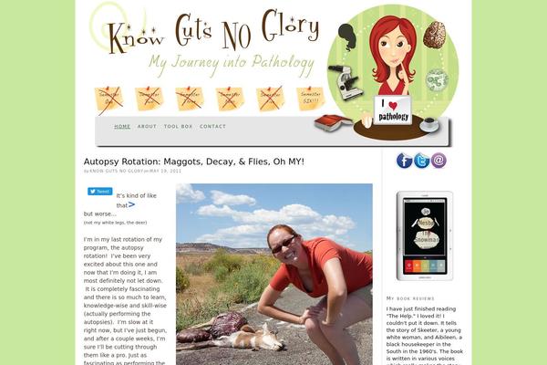 Thesis 1.8.3 theme site design template sample