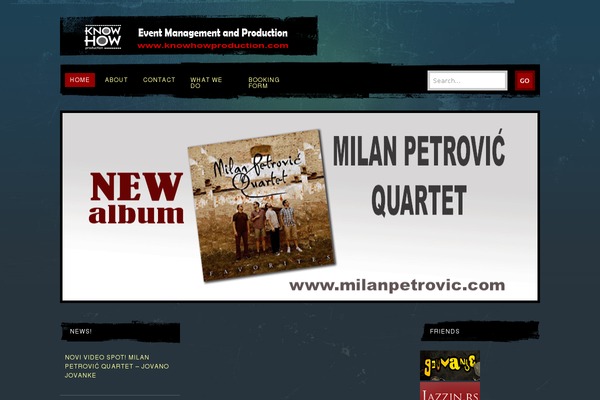 Backstage theme site design template sample