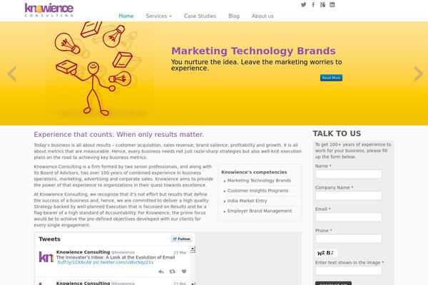 Zakra theme site design template sample