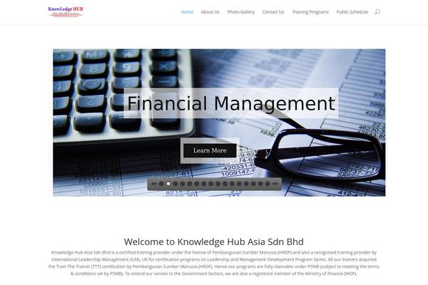 Site using Elegantbuilder plugin