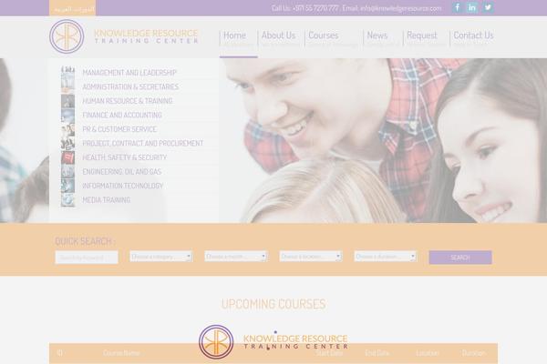 University theme site design template sample