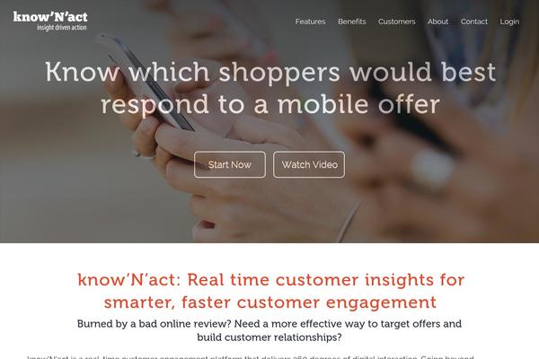 knownact.com site used Yoo_bento_wp