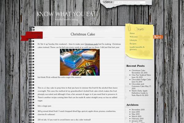Anarcho Notepad theme site design template sample