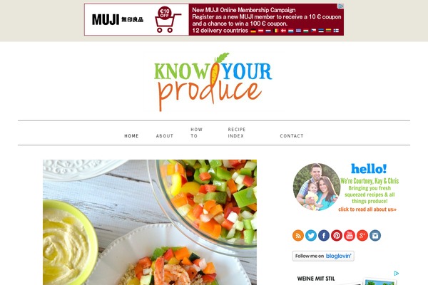 knowyourproduce.com site used Genesis