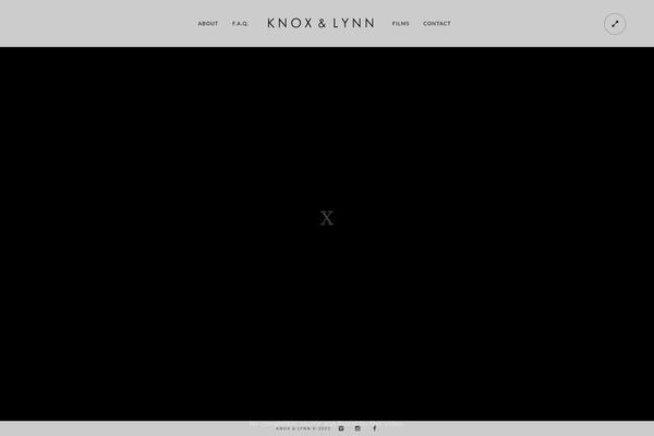 Kinetika theme site design template sample