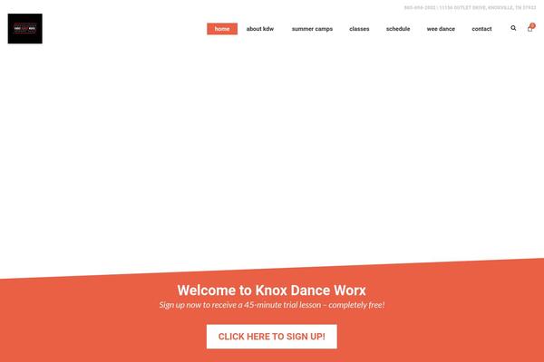 Dance-studio theme site design template sample