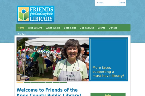 knoxfriends.org site used Percolator