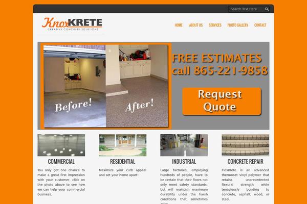 D5 CORPORATE LITE theme site design template sample