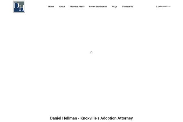 The7 theme site design template sample