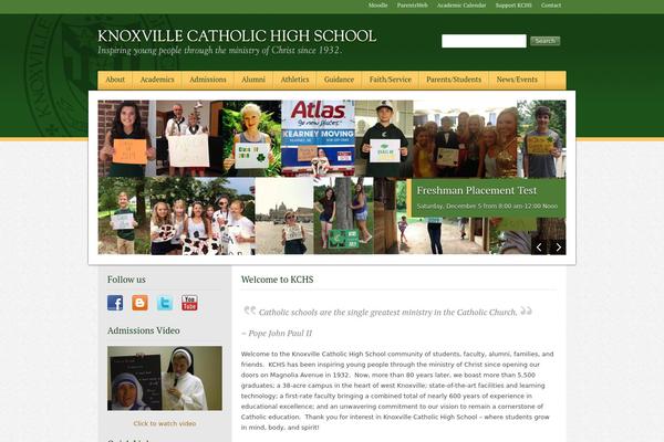 Chs theme site design template sample