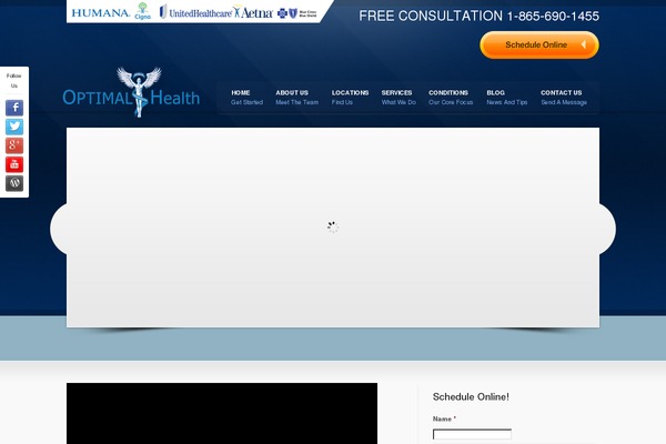 Prospect theme site design template sample