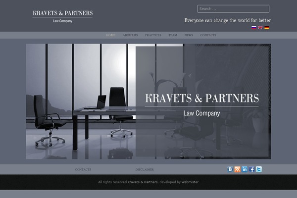 Adamos theme site design template sample