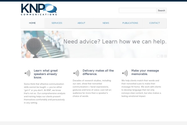 Think theme site design template sample