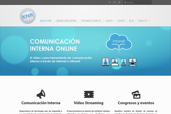 Inspire theme site design template sample