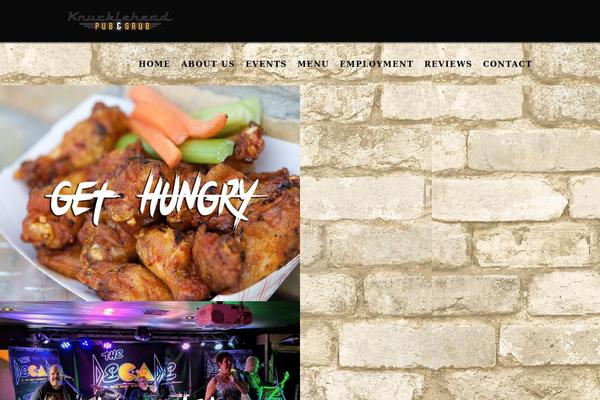Dishup theme site design template sample
