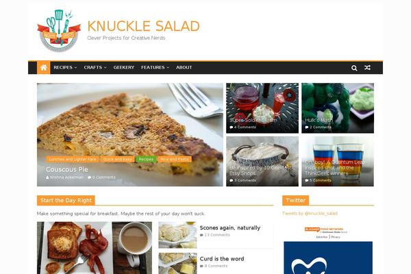 Sahifa theme site design template sample