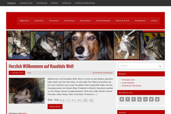 Leeway theme site design template sample