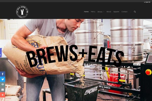 Salient theme site design template sample