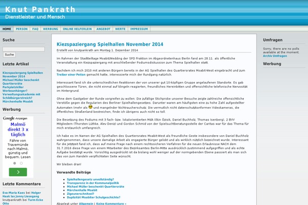 Andreas09 theme site design template sample