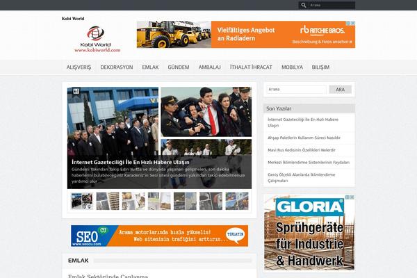 GoodNews theme site design template sample