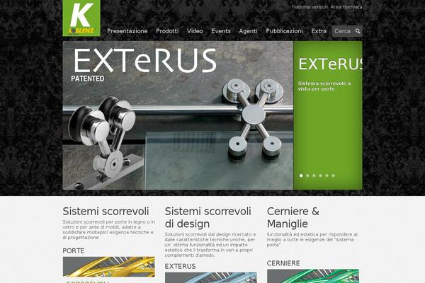 koblenz theme websites examples