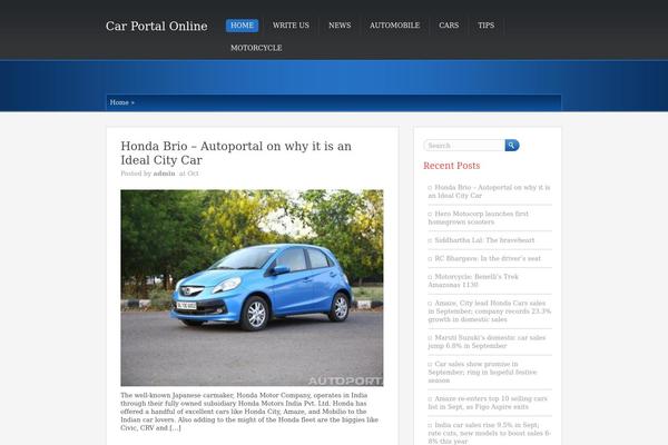 Figero theme site design template sample