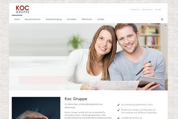 koc-gruppe.de site used Twenty Twenty
