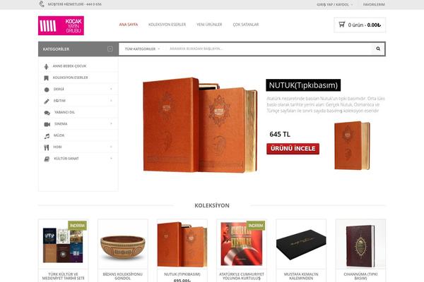 Nielsen theme site design template sample
