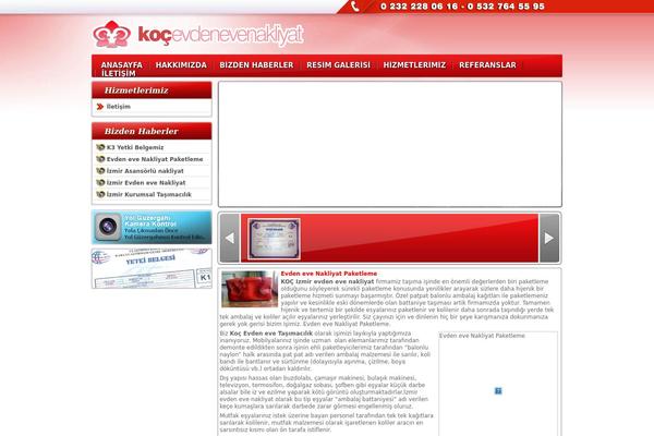 kocevdenevenakliyat.com site used Kirmizi