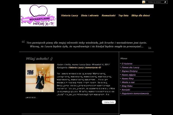 Evolution theme site design template sample