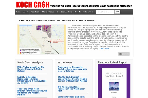 Site using Easy Smooth Scroll Links plugin