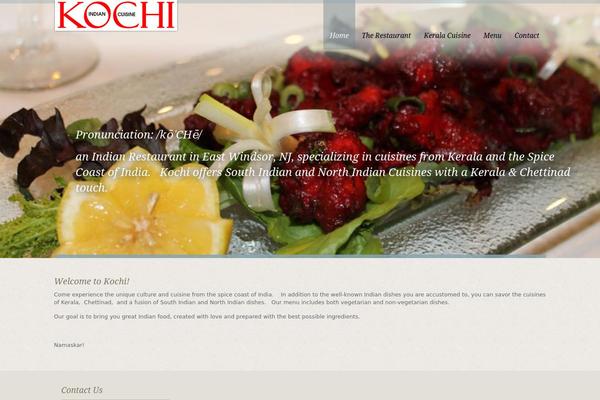 White Rock theme site design template sample