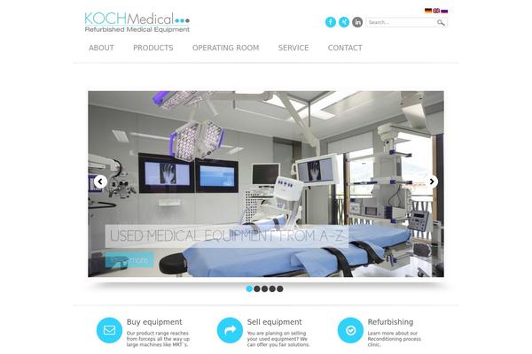 kochmedical.com site used Theme1400