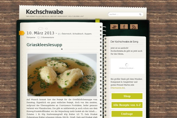 kochschwabe.de site used Diary