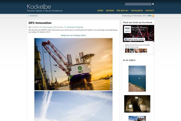 Statement theme site design template sample