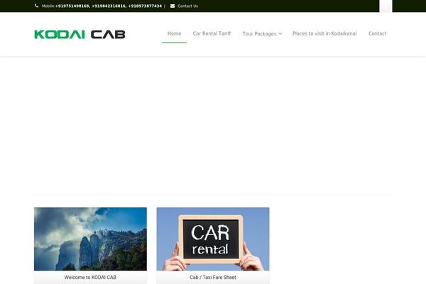 Site using Responsive Scrolling Tables plugin