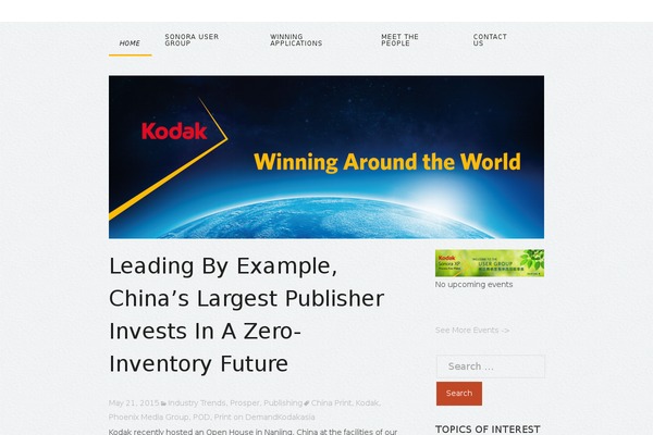 kodakasia.com site used WP CentriK