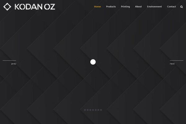 Impreza theme site design template sample