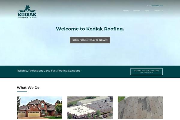 Construction theme site design template sample
