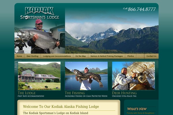 kodiaksportsmanslodge.com site used Mixed_media