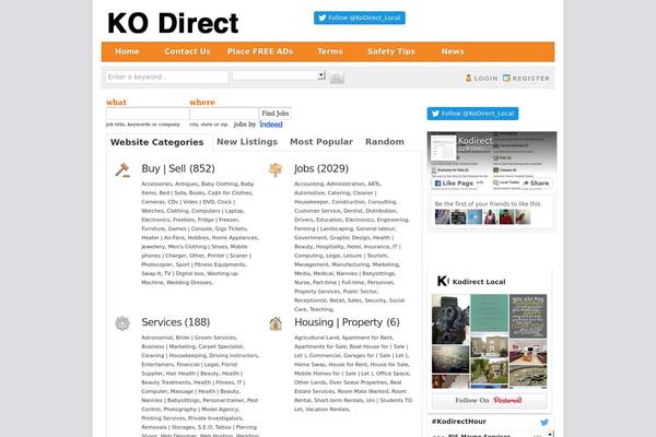 Site using WP Social Sharing plugin