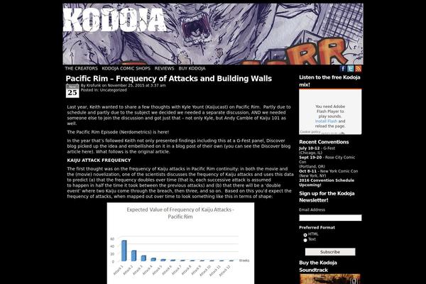 ComicPress theme site design template sample